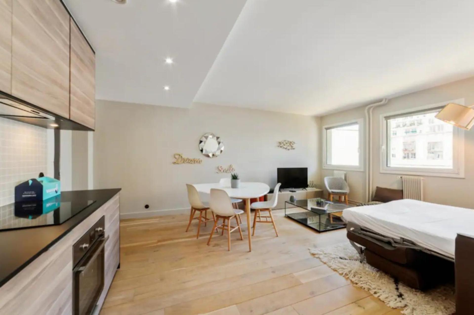 Apartment Beautiful 1 Bedroom Near Eiffel Tower Paris